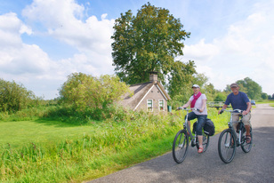 fietsen in de vrije kolonie